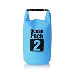 Delzon 2 Liter Heavy-Duty PVC Water Proof Ocean Pack Dry Bag Sack Storage Bag Organizer