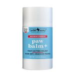 Wild Acre Maximum Strength Paw Balm for Dogs - Winter Paw Protector for Ice, Snow, and Salt - Dog Paw Balm in Easy Stick Application, 2.65oz Value Size