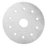 QANYEGN Cookware Thermal Guide Plate, Stainless Steel Heat Diffuser Plate, Induction Cooktop Adapter Plate for Gas Stove, Glass Cooktop.(5.43in)