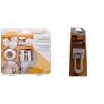 Safety 1st Essentials Child Proofing Kit (46-Piece) + Safety 1st Cabinet Slide Lock (Pack of 2)