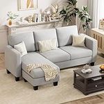 VICTONE Convertible Sectional Sofa 