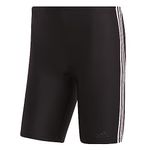 Adidas Men's FIT JAM 3S Swimsuit, Black/White, 5