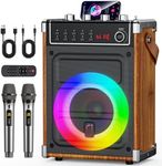 JYX Karaoke Machine with 2 Wireless