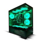 ASC Intel Core i7 Gaming Tower • GT730 2GB Graphics Card • 16GB RAM • 256GB SSD+1TB HDD • 500W 80+ PSU • Black 9 Fan RGB Gaming Case • WIFI • Windows 11