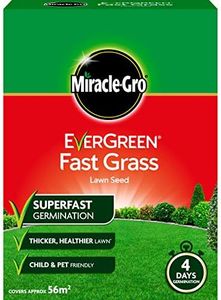 Miracle-Gro EverGreen Fast Grass Lawn Seed 1.6 kg - 56 m2, Gold