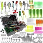 Freshwater Fishing Lures Set 210Pcs