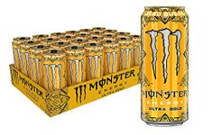 Monster Energy Ultra Gold zero sugar 500ml (Pack of 6)