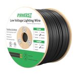 FIRMERST 14/2 Low Voltage Landscape Wire Outdoor Lighting Cable 500 Feet