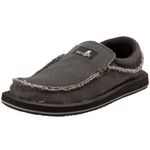 Sanuk Men's Chiba Slip-On Shoe, Black, 12 M US