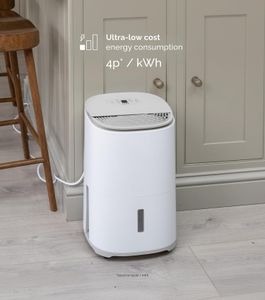 MeacoDry Arete One 12L Dehumidifier – Compact Home Moisture Removal