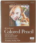 Strathmore 400 Series Colored Pencil Pad, 11"x14" Wire Bound, 30 Sheets