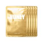 Honey: Lapcos Daily Skin Facial Sheet Mask 5 Pack â€“ Honey Nourishing