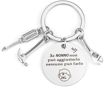 Regalo Nonno Compleanno, Regalo Per Nonno Natale, Portachiavi Nonno, Regalo Nonno, Festa Del Papà Nonno, Regalo Per Nonno, Regalo Festa Del Papà Nonno, Se NONNO non può aggiustarlo nessuno può farlo