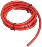 Raptas Flexible 6mm Copper Wire for Home or Domestic Industrial Electric Wiring, Electric Wire-5Meter (Red Color)