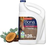 Bona Hardwood Floor Cleaner Refill - 128 fl oz - Cedar Wood Scent - Residue-Free Floor Cleaning Solution Spray Mop and Spray Bottle Refill - For Wood Floors