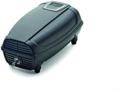 Oase AquaOxy 250 34064 Aérateur de Bassin avec Pompe à Oxygène, Noir