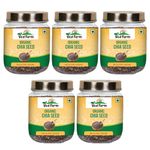 Ved Farm, 100% Pure Raw Unroasted Organic Chia Seeds I Rich with Omega 3, Fiber, Calcium & Iron I Healthy Snacks for Weight Loss Management I Boost Immunity I 500g