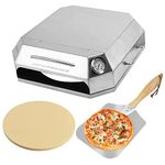 only fire Universal Stainless Steel Pizza Oven Kit Fits for Most Gas Grilll