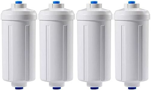 Huining 4PCS Fluoride And Arsenic Water Filters For Water Purification System Fluoride Water Filter Replacement Water Bucket Water Filtration System Gravity Water Filter Travel fluoride filter