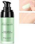 Anti-redness Face Primer,Green Colour Corrector,Make up Primer for Red & Blemished Skin,Hydrating Isolation Cream,Versatile Skin-Focused Primer,Tone Adjusting Face Primer