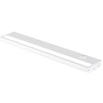 LED Under Cabinet Lighting – 18 Inch White - Dimmable -3 Color Temperature Slide Switch – Warm White (2700K), Soft White (3000K), Cool White (4000K) - Plugged-in or Hardwired Installation by Magic Lite