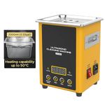 Ultrasonic Cleaning Machine CT80 Fuel Inector Cleaning Tools Automotive Fuel Injection Systems Cleaners Engine Cleaning Tool With Heating Mode & Adjustable Cleaning Time 2L Cleaning Tank 110V/220V