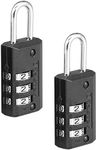 Master Lock 646T Set-Your-Own Combination Luggage Lock, 13/16-Inch, 2-Pack