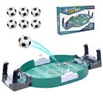 Vibbang Mini Tabletop Football, Interactive Table Football Games with 6 Balls, Portable Competition Sports Games for Home, Tabletop Soccer Family Sports Board Game gifts for Kids Adults