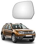 AUTOVEA® Rear View Mirror Glass (Left/Passenger Side) Compatible with Renault Duster (Type-1) 2012-16