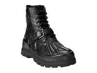 Polo Ralph Lauren Oslo High-S Leather Boot, Black, 6 UK