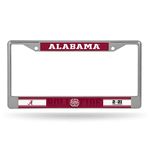 NCAA Alabama Crimson Tide 2020 National Champions Standard Chrome License Plate Frame