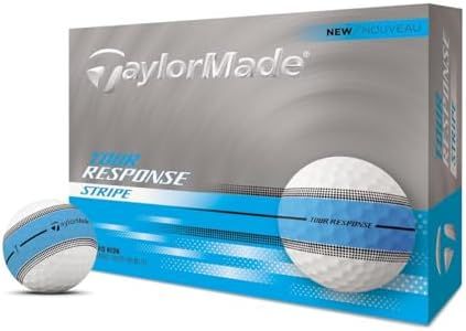 TaylorMade Golf 2025 Tour Response Stripe Blue One Dozen