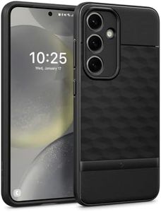 Caseology by Spigen Parallax Design for Samsung Galaxy S24 Case (2024) 3D Hexa Cube Design Stylish Cover - Black