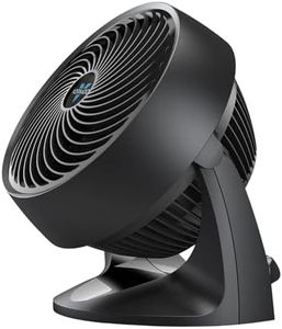 Vornado 633 Medium Air Circulator – Black – Whole-Room Vortex Airflow for up to ~23 m² / ~75 ft, Adjustable Tilt-Head, 3-Speed Control, Quiet Durable Design for Bedrooms, Living Rooms & Offices