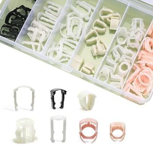 Fuel Line Clips, Auto Clips Replacement Kit, Transmission Line Clips, Fuel Line Retaining Clip Box, Refrigerant Line Clip, 3/8 & 5/16 Fuel Line Retaining Clip Assortment Kit Compatible with F-o-r-d GM