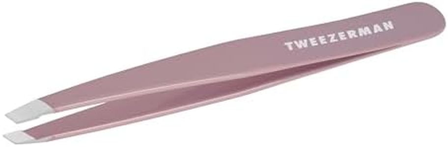 Tweezerman Exclusive Purple Wisteria Slant Tweezer - Hair Removal Tweezers, Stainless Steel