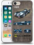 Head Case Designs Officially Licensed Batman DC Comics 1989 Movie Batmobile History Soft Gel Case Compatible with Apple iPhone 7/8 / SE 2020 & 2022