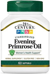 21st Century Evening Primrose Oil Softgels, 60 Count