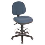 Lorell Adjustable Multi-Task Stool, 24 by 24 by 40-1/2 by 50-1/2-Inch, Blue