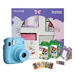 Fujifilm Instax Mini 11 Instant Camera (Sky Blue) Happiness Box with 40 Shots