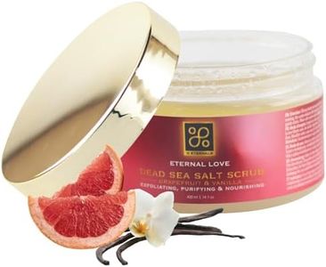 Exfoliante Corporal Pomelo y Vainilla O Eternals Sal del Mar Muerto Crema Anticelulitica Eternal Love Body Scrub Limpiador Facial Piel Puntos Negros Elimina Piel Muerta Acné Grasa.Hombre Mujer 400g