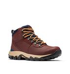 Columbia Men's Newton Ridge Plus Ii Waterproof Hiking Boot, Madder Brown Collegiate Navy, 13 UK