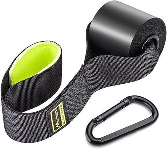 Manificent Door Anchor for Resistance Bands, Heavy Duty Padded Door Anchor System Door Hook, Must-Have Workout Exercise Bands Attachment Compatible for Loop Bands, Resistance Tube TRX, Yoga Strap