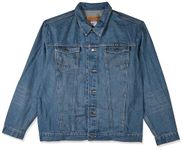 Wrangler Men's Western Style Denim Jacket outerwear, Dark Blue, M UK