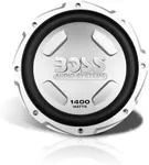 BOSS Audio Systems CX122 Chaos Exxtreme Series 12 Inch Car Subwoofer - 1400 Watts Max, Single 4 Ohm Voice Coil, Hook Up to Amp