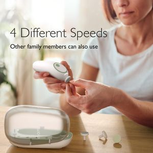 Momcozy Electric Baby Nail File – Safe Gentle Nail Trimmer