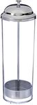 New Star Foodservice 26641 Stainless Steel Straw Dispenser Holder, 3.5 by 10.6-Inch, Clear