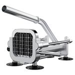 Eascandy French Fry Cutter, Heavy Duty Potato Slicer, Stainless Steel Potato Cutter with 1/2 Inch Blades for Sweet Potato, Carrot, Yam, Cucumbers.