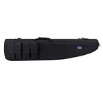 LUVODI 38/46 Inch Tactical Rifle Case - Waterproof Soft Padded Carbine Air-soft Sniper Gun Bag Fishing Rod Shotgun Hunting Equipment Gun Case Storage with Shoulder Strap and 4 Magazine Pouches