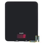Salter Electronic Kitchen Scale – Digital Baking Scale, 10kg Capacity, Food Weighing Scale, Easy Clean Glass Platform, Add & Weigh Tare Function, Measure Liquids, Easy Read LCD Display